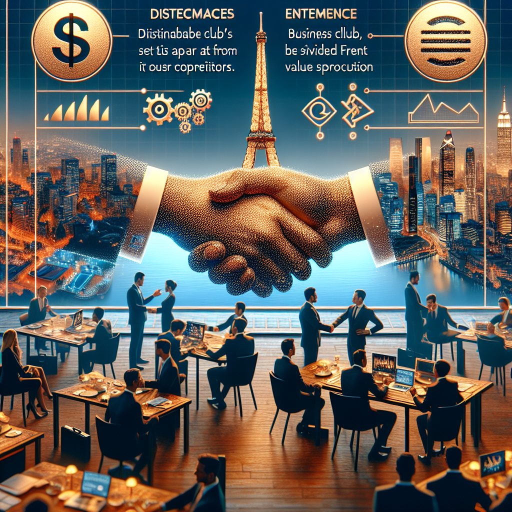 Comment différencier son club business des réseaux concurrents