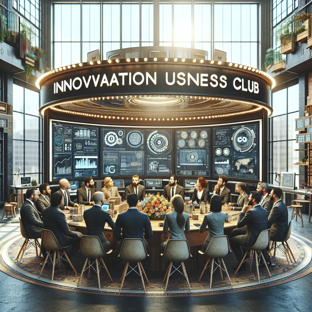 Comment créer un club business axé sur l’innovation