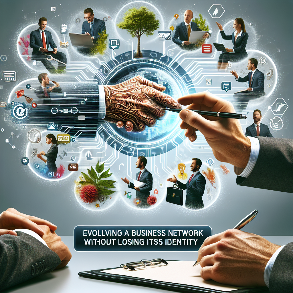 Comment faire évoluer un réseau business sans perdre son identité