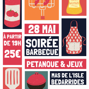 Barbecue et pétanque